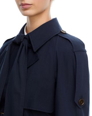 Trerose Short Canvas Trench Jacket