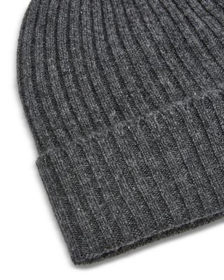Ribbed Cashmere Cuffed Hat - Exclusive