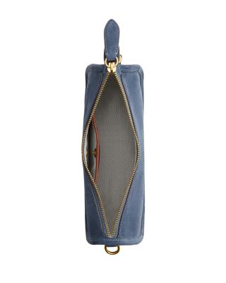Waverly Small Suede Shoulder Bag