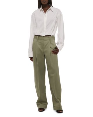 Pleated Chino Pants