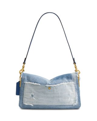 Tabby Small Patchwork Denim Shoulder Bag