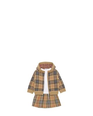 Boys' Check Wool Zip Hoodie - Baby, Little Kid