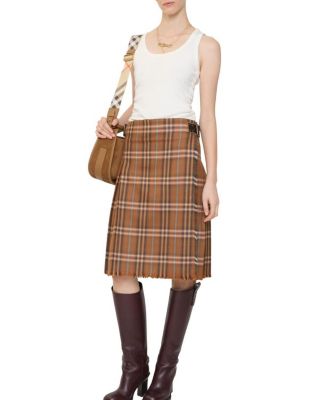  Check Wool Kilt