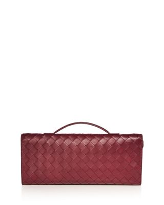 Andiamo Intrecciato Leather Clutch