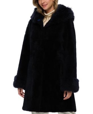  Sheared Cashmere Goat Parka