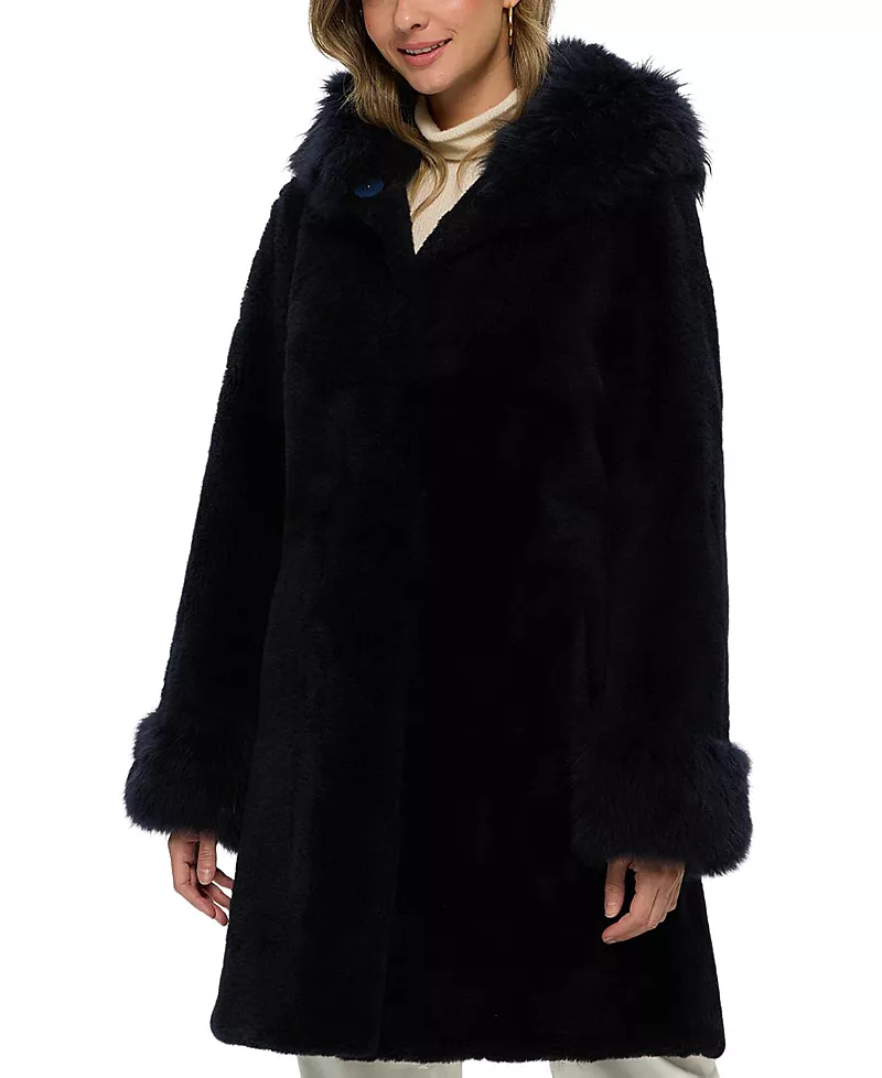 Gorski Sheared Cashmere Goat Parka