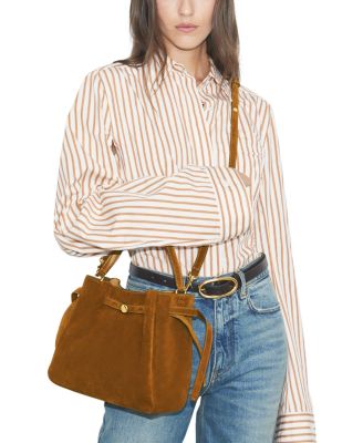 Romy Suede Bucket Bag