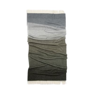 Whisper Ombr&eacute; Merino Wool Throw