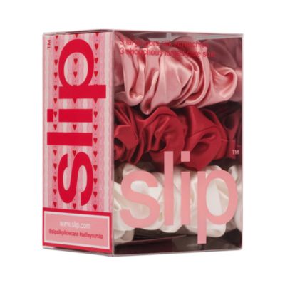 Pure Silk Large Scrunchies, Set of 3
