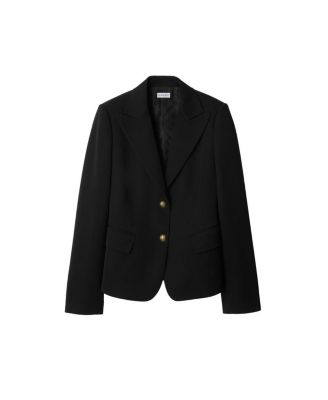 Grain de Poudre Wool Tailored Jacket