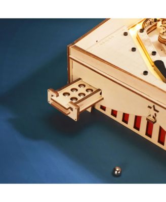 Pinball Machine DIY Building Kit by ROBOTIME - Ages 14+