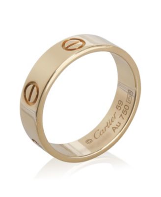 Love 18k Yellow Gold Ring