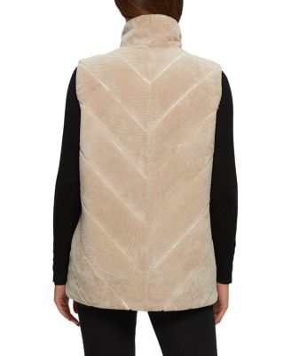 Reversible Shearling Lamb Vest