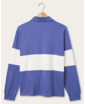  Women's NFL Buffalo Bills Rugby Long Sleeve Sweater