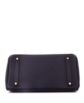 Birkin 35 Handbag Black Togo with Gold Hardware