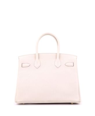 Birkin 30 Handbag Light Togo with Gold Hardware