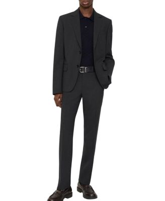  Wool Blend Tailored Trousers