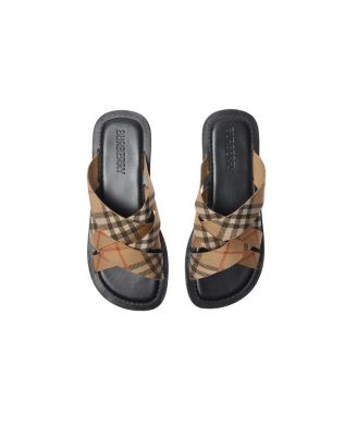  Men's Check Pavilion Slides