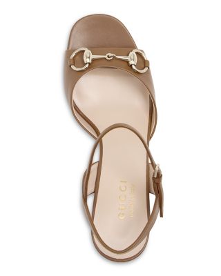 Women's Horsebit Block Heel Sandals 