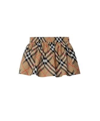 Girls' Check Cotton Skirt - Baby