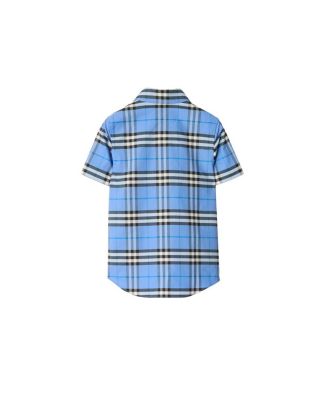 Boys' Check Cotton Oxford Shirt - Little Kid, Big Kid