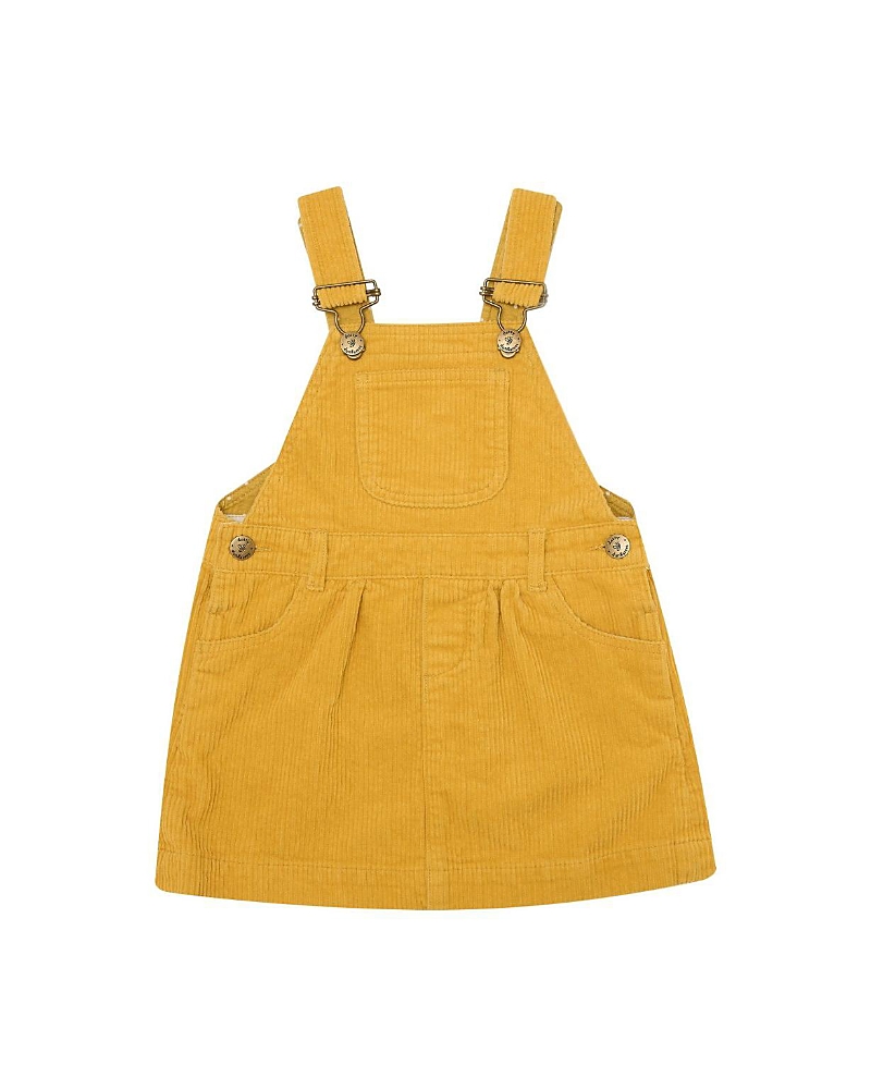 Dotty Dungarees Unisex Bright Red Cord Overall Dress