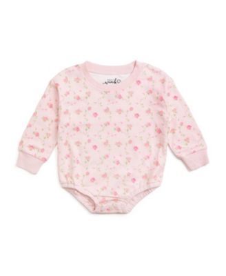 Girls' Rose Long Sleeve Romper - Baby