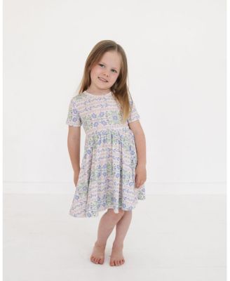 Girls' Spring Cascade Bamboo Twirl Dress - Little Kid
