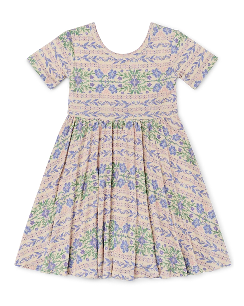 Motette Girls' Spring Cascade Bamboo Twirl Dress - Little Kid
