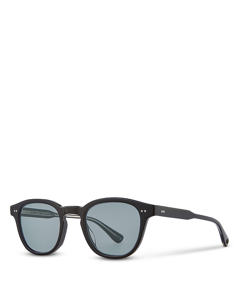 Garrett Leight Evan Sun Round Sunglasses, 46mm