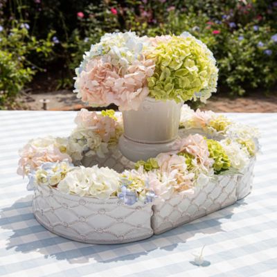 Berry & Thread Petite Parterre Garden 8" Planter, Set of 2