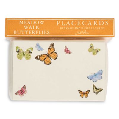 Meadow Walk Butterfly Place Card, Set of 12