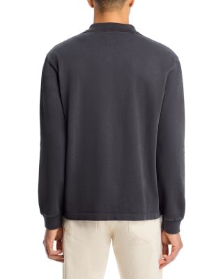 Long Sleeve Cotton Polo Shirt