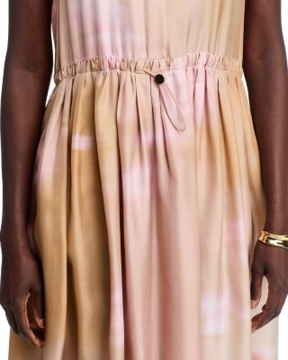 Silk Short Sleeve Polo Dress