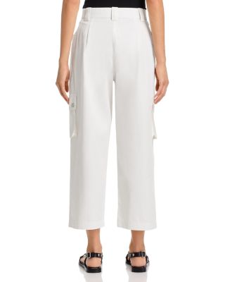 Two Toned Cropped Cargo Pants