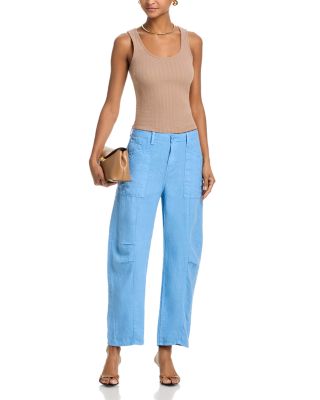 Cody Linen High Rise Rodeo Pants