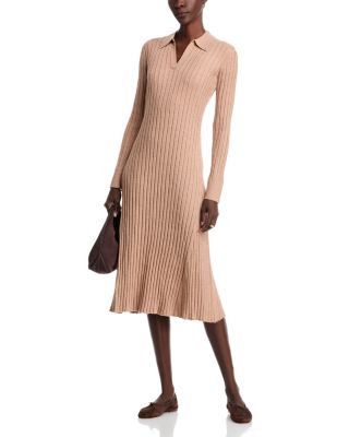 Collared Midi Sweater Dress