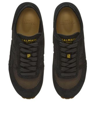  Women's Racer 45 Trainers in Calfskin, Suede and Nylon