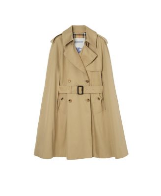 Gabardine Belmont Trench Cape