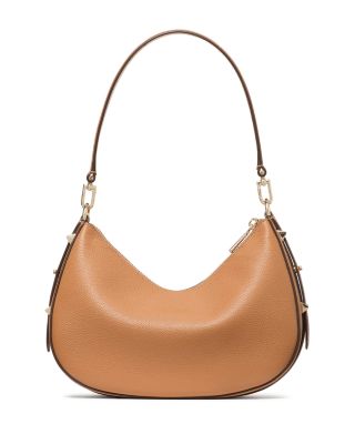 Liv Pebbled Leather Convertible Shoulder Bag