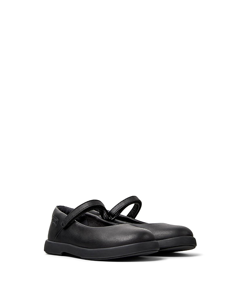 Camper Girls' Duet School Uniform Leather Mary Janes - Toddler, Little Kid, Big Kid