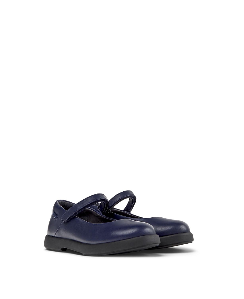 Camper Girls' Duet School Uniform Leather Mary Janes - Toddler, Little Kid, Big Kid