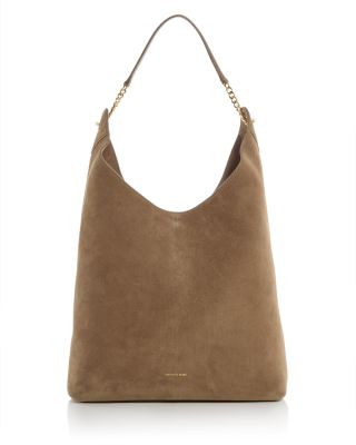 Jour Suede Shoulder Bag