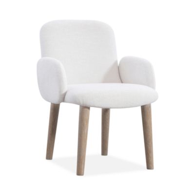 Loggia White Arm Chair