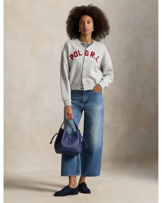 Logo Fleece Cardigan