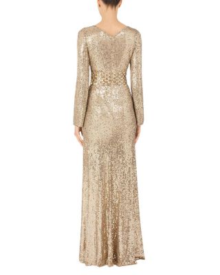 June Sequin Embellished Maxi Dress