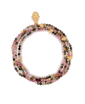  Peace and Protection Tourmaline Wrap Bracelet