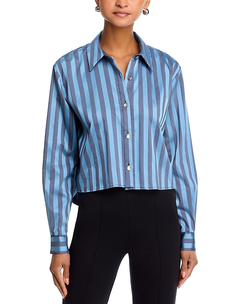 L'Agence Cosette Crop Shirt