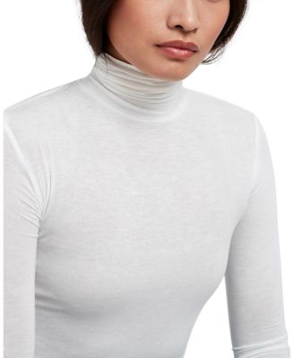  Eloise Sheer Turtleneck Top