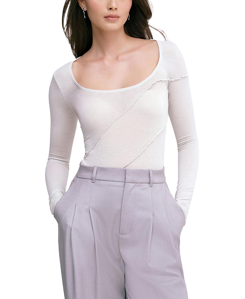 Marcella Melody Sheer Top